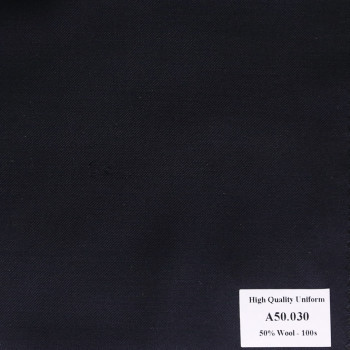 Vải May Đồng Phục Áo Vest Công Sở Màu Xanh Đen A50.030